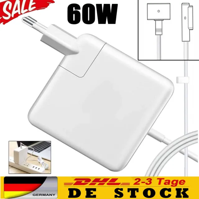 60W,Charger Power Netzteil Ladeger For-Apple-Mac-book Pro L/T-Tip A1278,A1344