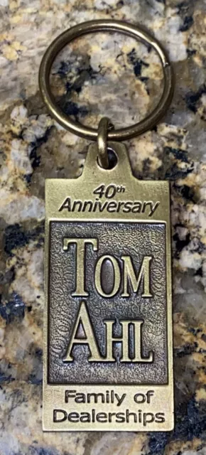 Tom Ahl 40th Anniversary Buick GMC Keychain 2