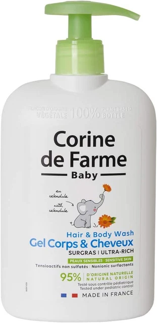 Gel Lavant Surgras Corps/Cheveux Au Calendula 500 Ml
