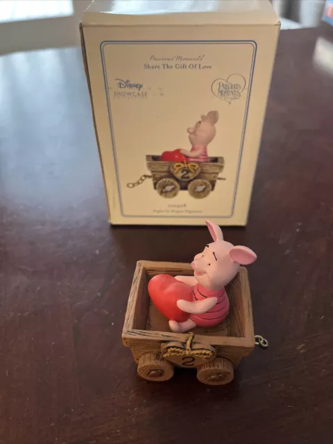 Precious Moments Winnie The Pooh Disney Piglet Birthday Train Age 2.