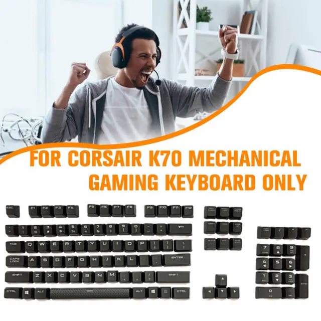 Copritasti di ricambio per tastiera da gioco meccanica CORSAIR K70 RGB Rapidfire 2