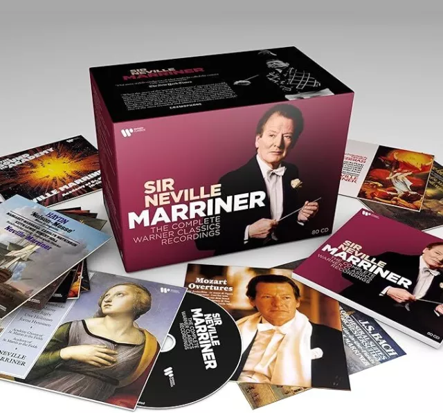Sir Neville Marriner Warner Classics Recordings: Sealed! Ltd Copies In Stock!
