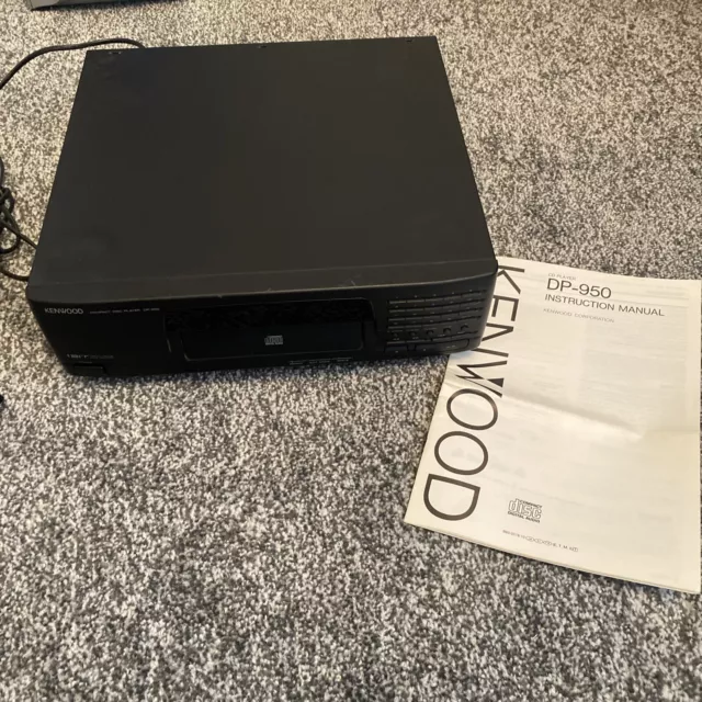 Kenwood Compact Disc Player - Black - Unit Only (DP-950)