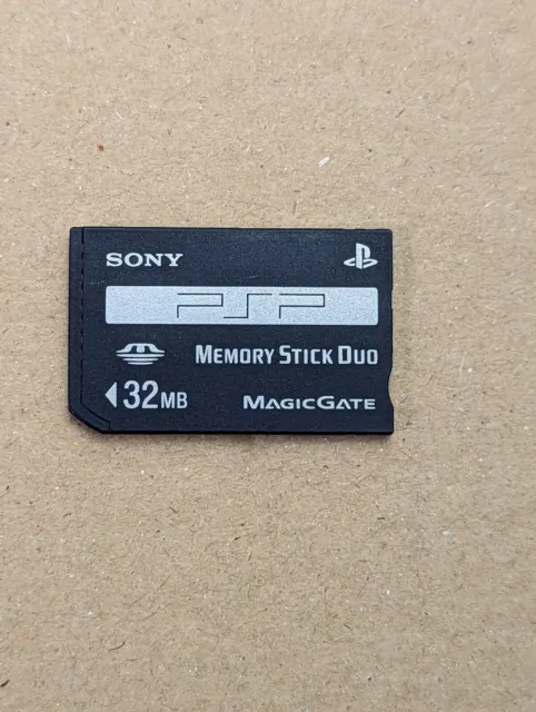 Genuine OEM Sony Memory Stick 32MB ProDuo MagicGate for PSP & Cyber-shot