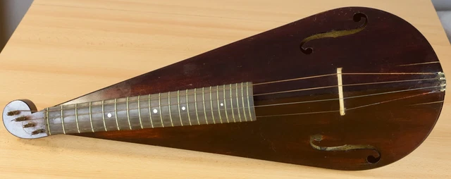 Very old labelled vintage VIOLINETT table violin "Johannes Pugh"  Geige Nr. 1937