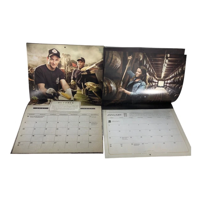 2021 2022 JACK Daniels Squire Calendars Lynchburg Tennessee 17.60