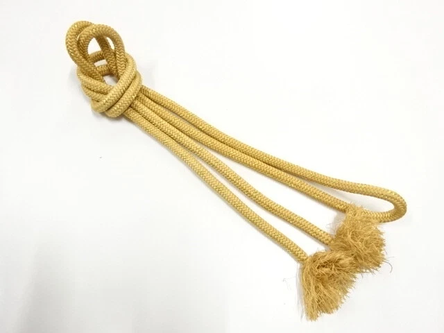 6140322: Japanese Kimono / Vintage Hand-Tied Obijime Cord