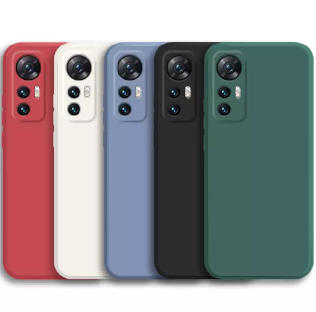 Für Xiaomi 13 12T Pro stoßfeste flüssige Silikon TPU Handy Bumper Hülle Cover