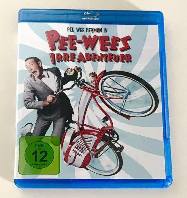 Pee Wees Irre Abenteuer - Kult Komödie mit Paul Reubens - OOP Blu-Ray- Rarität