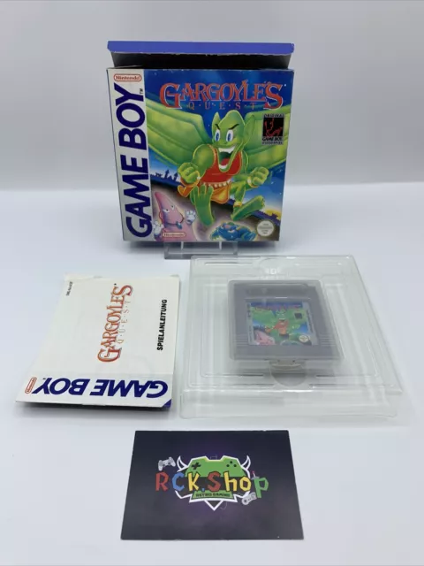 Nintendo - Gameboy Classic - Spiel - Gargoyles Quest - OVP - Sammlerzustand