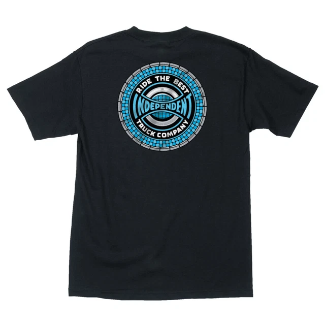 Independent Truck Co Tile Span Skateboard Tee T-shirt Black S M L XL 2XL