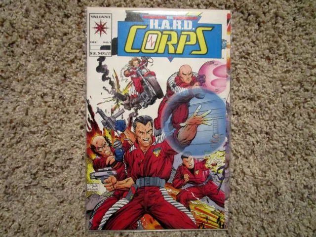 The HARD CORPS 1 -(VF)- Valiant Comics- Jim Lee Cover - 1992 - Mint Original