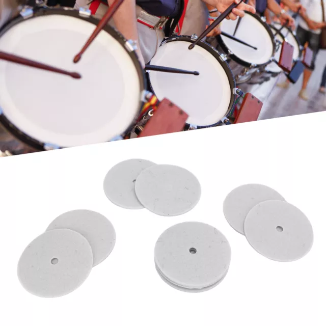 Cymbale à Tambour Gris En Feutre Set à Réglage Rapide Accessoires De Cymbale à R