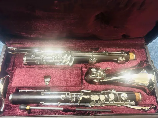 Buffet Crampon Bass Clarinet C-26 LowE model cleaning and Balanced From Japan