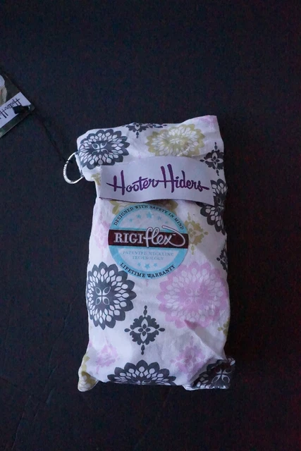Hooter Hiders Nursing Cover Cotton Fleur Pink Gray