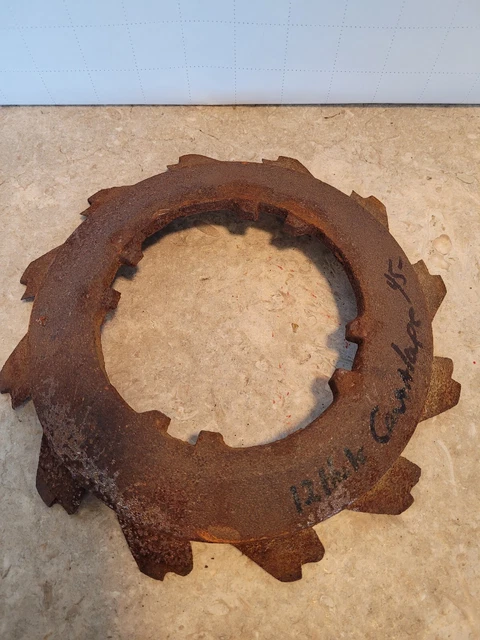 Cole Planter 12MX Hopper Plate Disc 12 Hole Cell Cantaloupe Seed