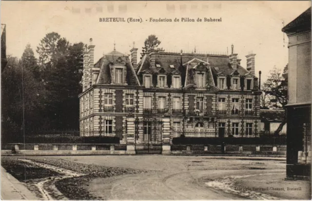 CPA BRETEUIL Fondation de Pillon du Buhorel (1160219)
