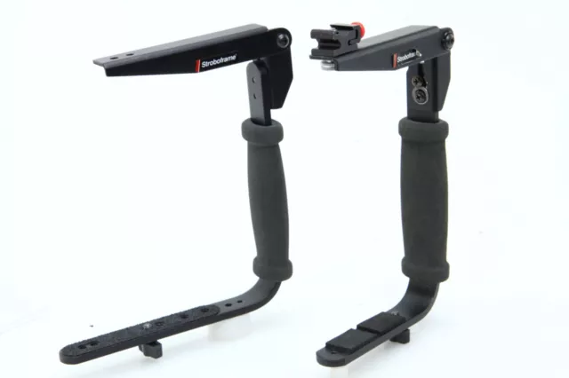 Stroboframe Quick Flip 35mm bracket x 2 w/ acc shoe 395026 Stroboframe Quick Flip 35mm bracket x 2 w/ acc shoe 395026