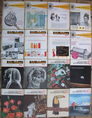 Photographie et décoration Revue Le COURRIER PROFESSIONNEL KODAK Avril 1981 