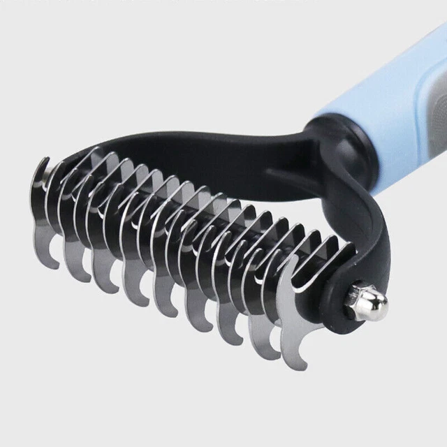 Grooming Brush For Pet Dog Cat Deshedding Tool Rake Comb Fur Remover Reduce Hair 11