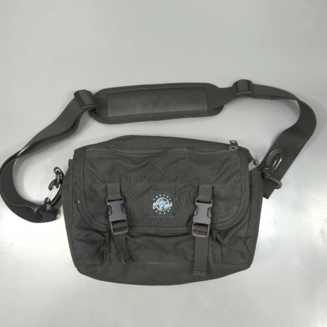 Eagle Creek Crossbody Bag Nylon Convertible Fanny Waist Pack Travel Purse Black