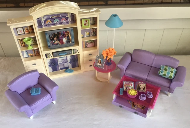 Barbie living room playset shop