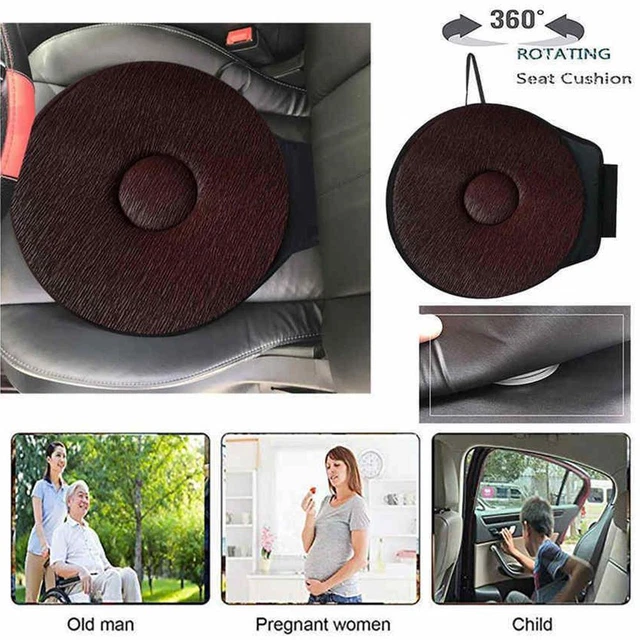 Swivel Cushion Car Seat & Chair Mobility Aid Moving U5MXRE Part Rotating K2J2