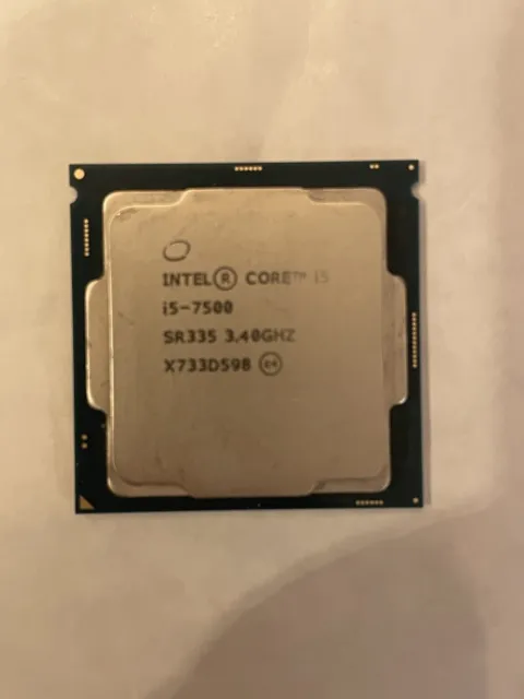 Intel Core i5-7500 3 GHz Socket  FCLGA1151 Quad-Coeur Processeur...