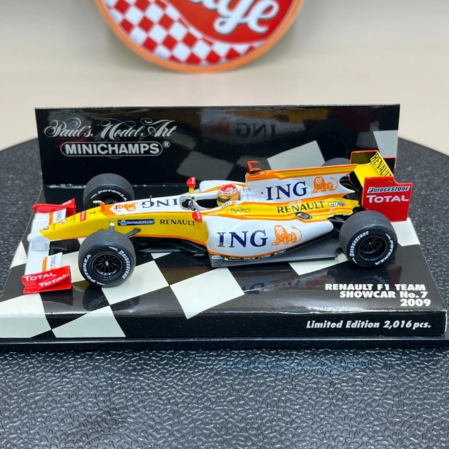 FERNANDO ALONSO CAR Minichamps 1:43 ING Renault F1 Team R28 2008