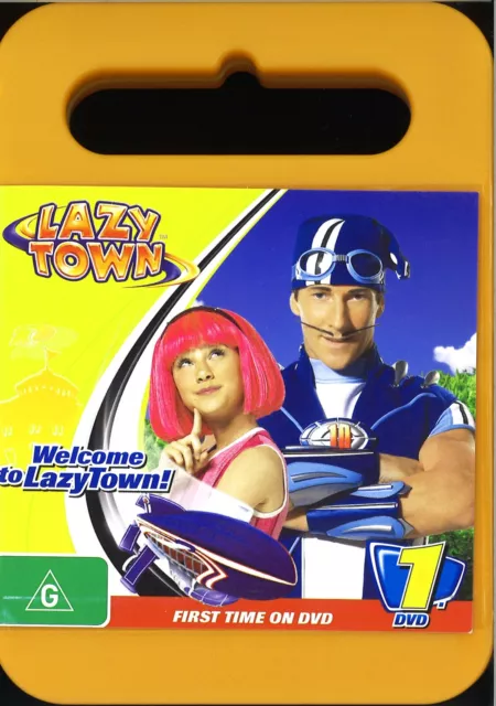 Lazy Town DVD Robbie Roqueiro (Disc 1) Brand New Sealed NTSC Made