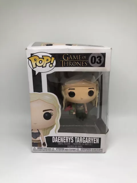 Funko Pop Game of Thrones #03 Daenerys Targaryen Box has damage