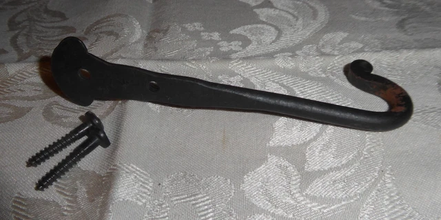 Hand Forged Coat Hook – 2 Hole 3