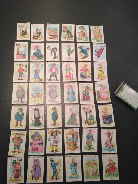 Jeu Des 7 Familles Vintage - Thème Prévention & Automobile - Ancien, En Bon état - France