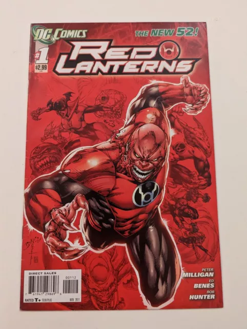 Red Lanterns 1 DC Comics The New 52