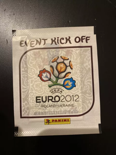 Panini Euro 2012 Kick Off - Pochette French Version packet bustina tute tarjeta 2