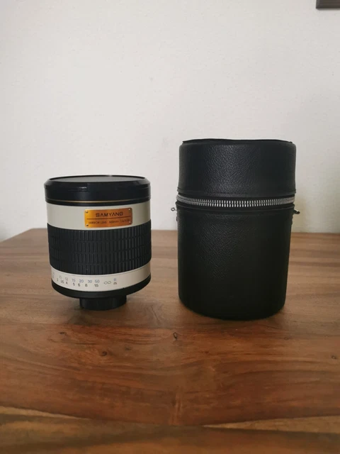 Objectif Samyang Mirror Lens 500mm F6.3 DX pour Nikon