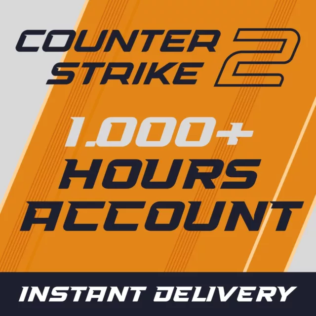Steam Account | CSGO CS2 | 1000 hours + | Faceit Ready | Instant Delivery