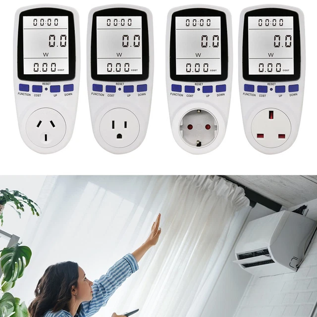 Misuratore di potenza di lunga durata accessori per ricambio potenza US/UK/UE/AUspina