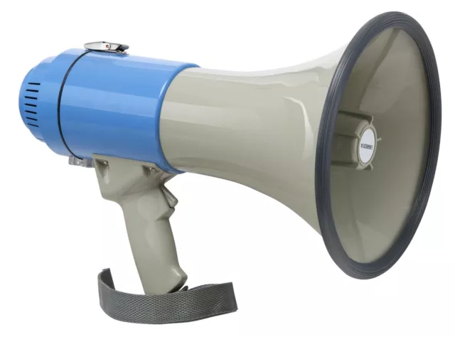B-Ware Megaphon Tröte Megafon Sprachrohr Lautsprecher Sirene Whistle 60W 1000M