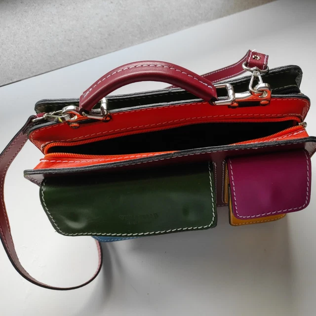 Vera pelle tasche bunt Clearance