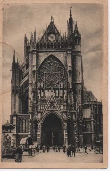 CPA - METZ - The New Cathedral Portal