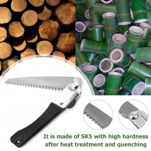 210mm Klappsäge Handsäge Astsäge Baumsäge aus ultra hartem Karbonstahl Heiß