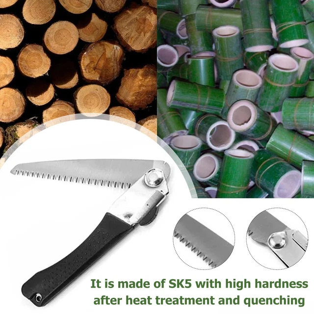 210mm Klappsäge Handsäge Astsäge Baumsäge aus ultra hartem Karbonstahl 3