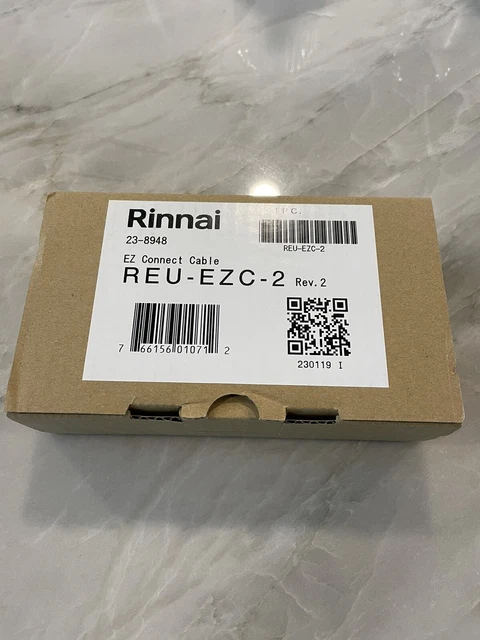 Rinnai EZ Connect Cable REU-EZC-2 Tankless Water Heater Parts