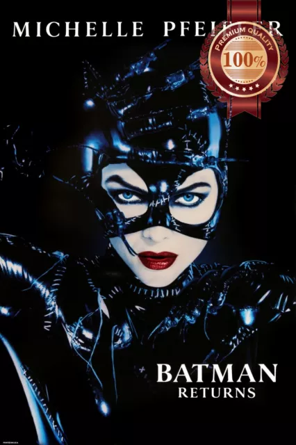Batman Returns Catwoman Official Original Cinema Movie Print Premium Poster