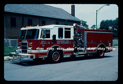 Baltimore MD Foam Engine 35 1994 Pierce Dash pumper Fire Apparatus Slide