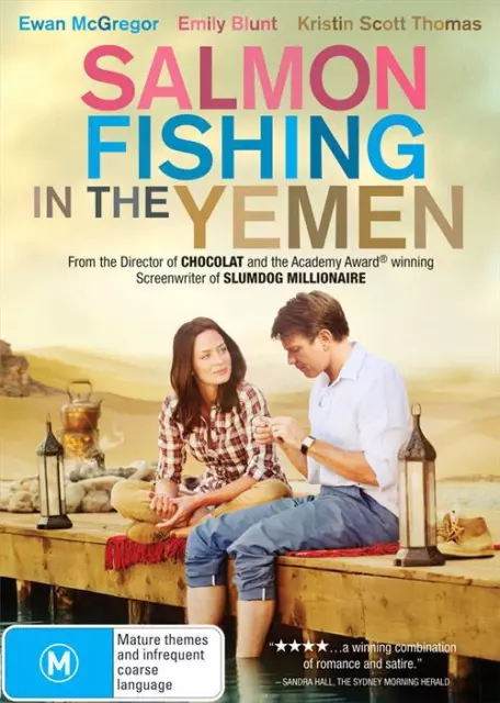SALMON FISHING IN The Yemen (DVD, 2011)Sealed Reg-4 (H) $9.90
