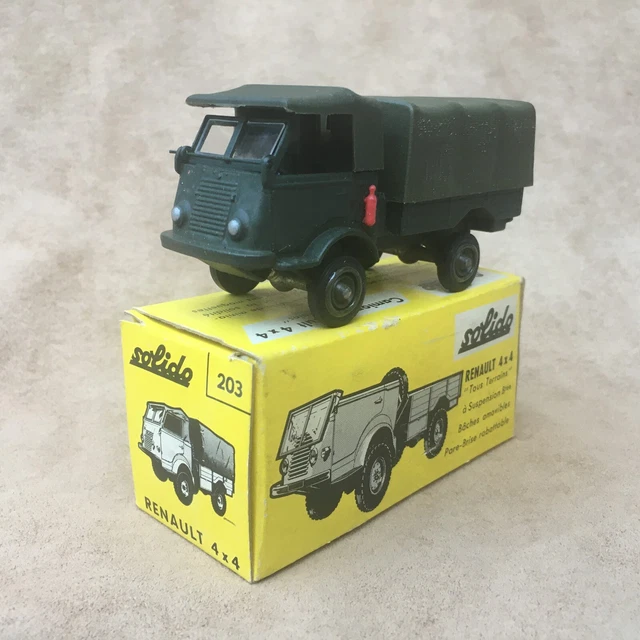 Miniature Ancienne SOLIDO Renault 30 TS à L'échelle 1/43 - Voiture De Collection D'occasion