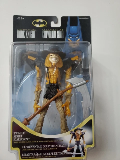 Batman Twister Strike Scarecrow Legends Of The Dark Knight 1996 Kenner Figure.