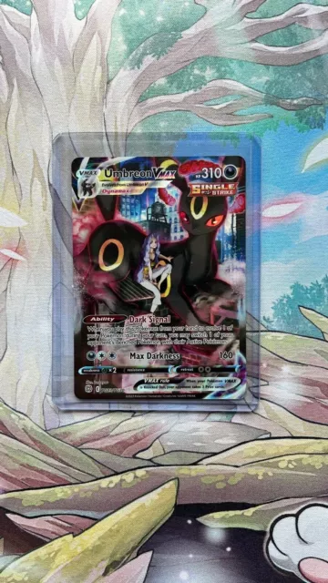 Pokémon TCG Umbreon VMAX Sword & Shield: Brilliant Stars TG23/TG30 Holo...